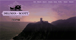 Desktop Screenshot of dillmanscottfuneralhome.com